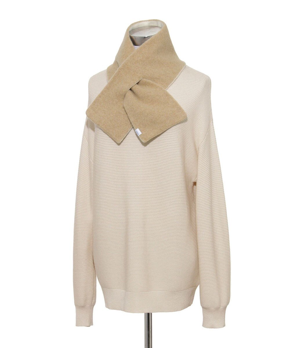 MOONBAT MACKINTOSH PHILOSOPHY(マッキントッシュ フィロソフィー）【ギフトBOX付】ウール100％ リバーシブル ニット マフラー ユニセックス 日本製 