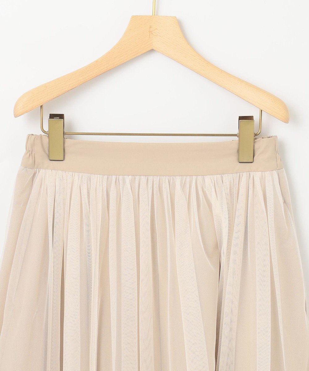 組曲 L 【WEB限定・2SET】シャイニーラメニット×チュールスカート 