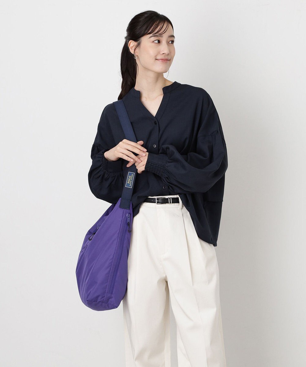 MOONBAT POLO RALPH LAUREN(ポロ ラルフローレン) PRL刺繍 ショルダー レインバッグ  無地 