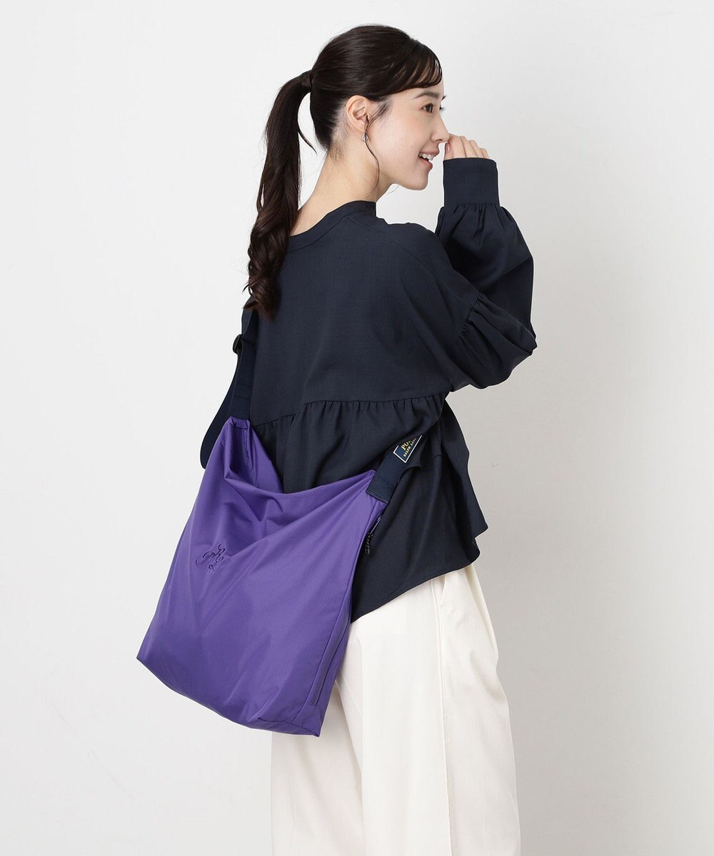 MOONBAT POLO RALPH LAUREN(ポロ ラルフローレン) PRL刺繍 ショルダー レインバッグ  無地 