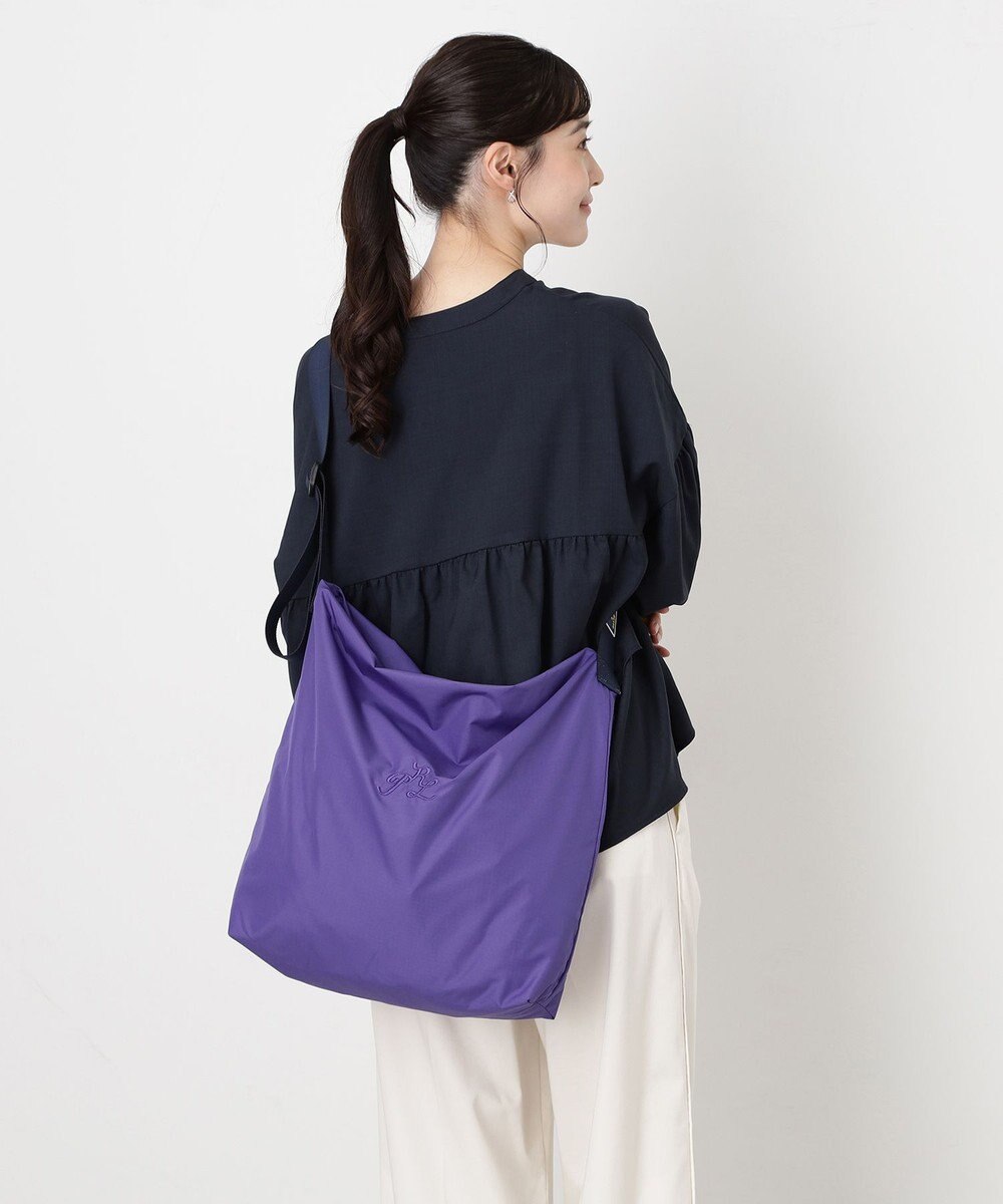 MOONBAT POLO RALPH LAUREN(ポロ ラルフローレン) PRL刺繍 ショルダー レインバッグ  無地 