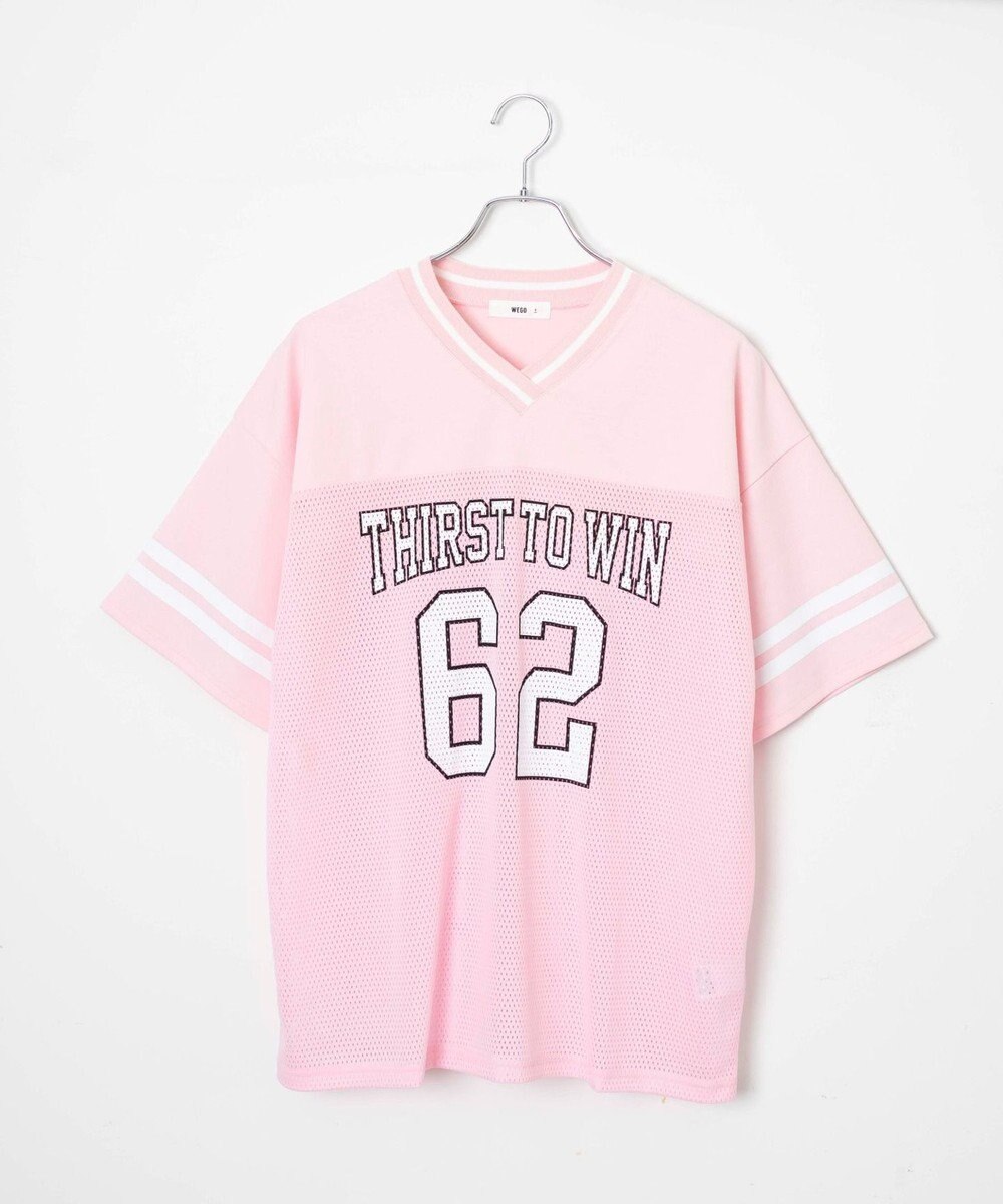 WEGO ナンバリングメッシュビッグT 