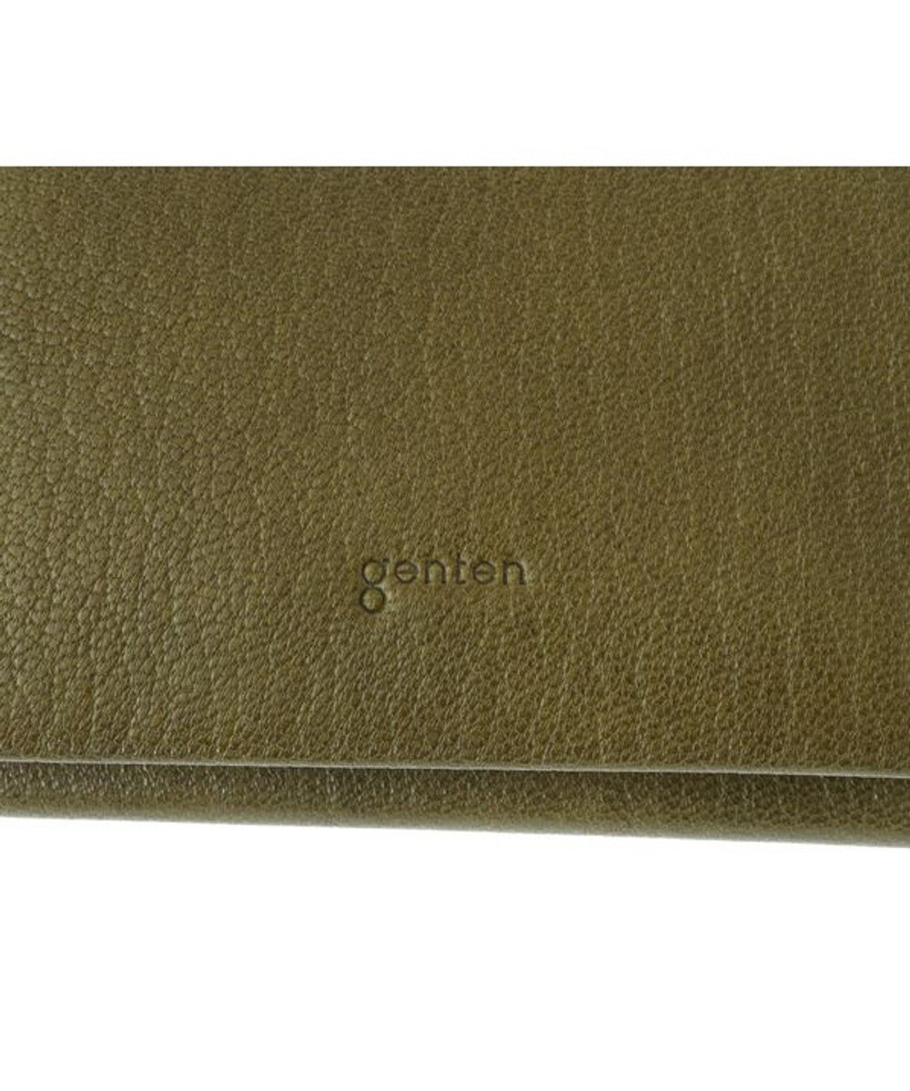 genten ゴートベーシック 二つ折りBOX財布 