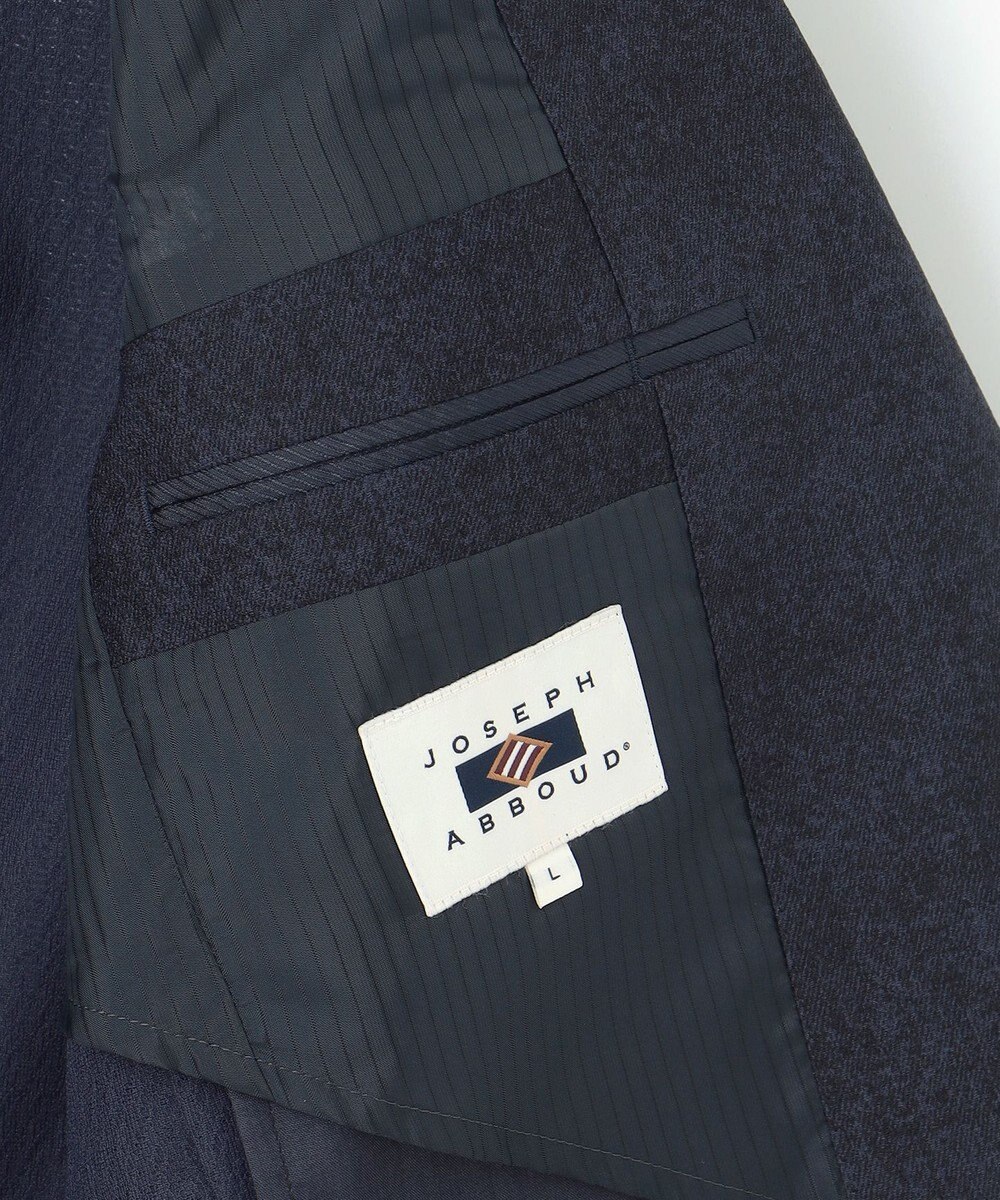 JOSEPH ABBOUD 【キングサイズ・洗える/速乾/防しわ/軽量/ストレッチ/JAPANファブリック】コンフォータブルレース ジャケット 