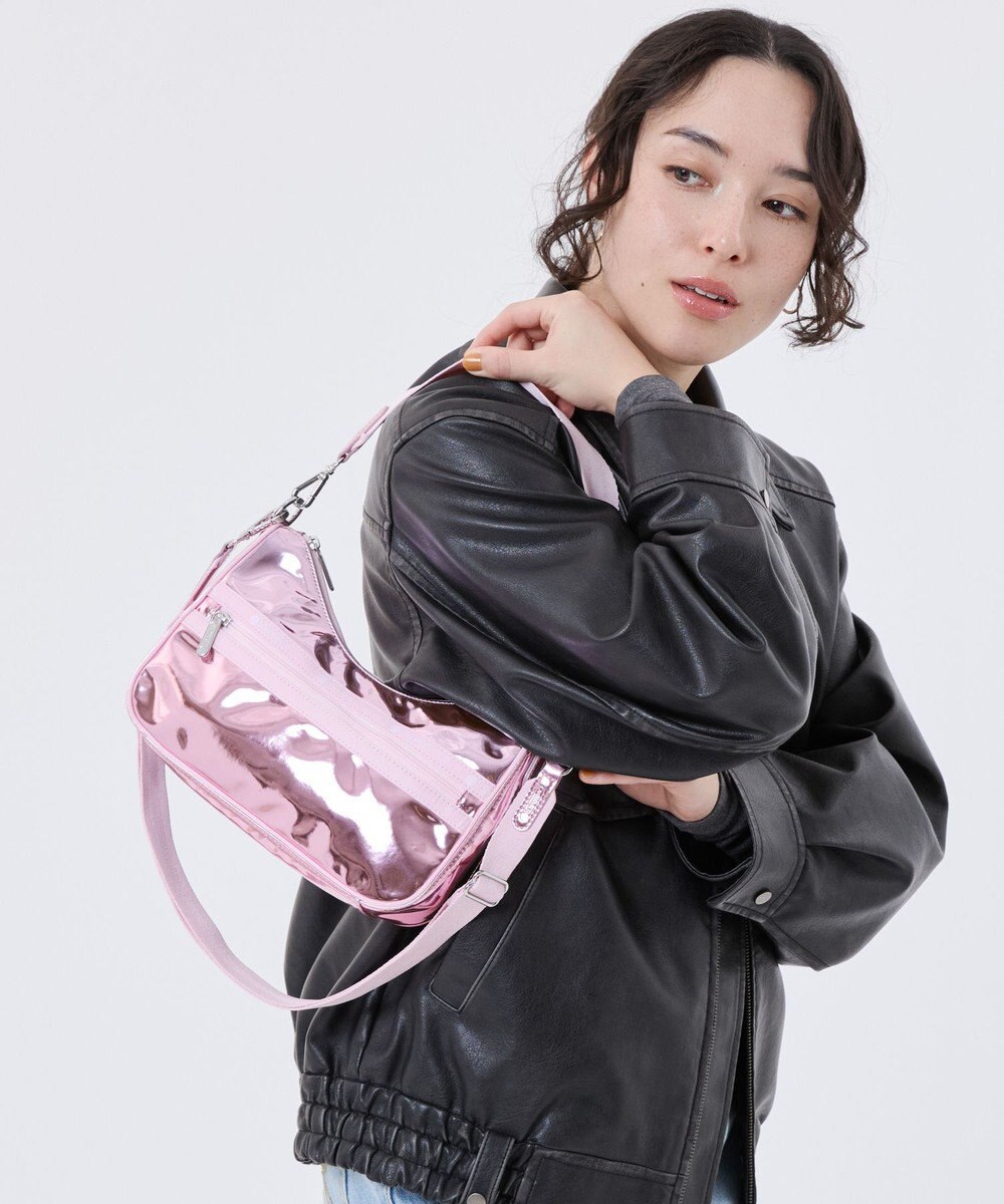 LeSportsac MIR SM CONV SHOULDER/ピンクアメジスト 