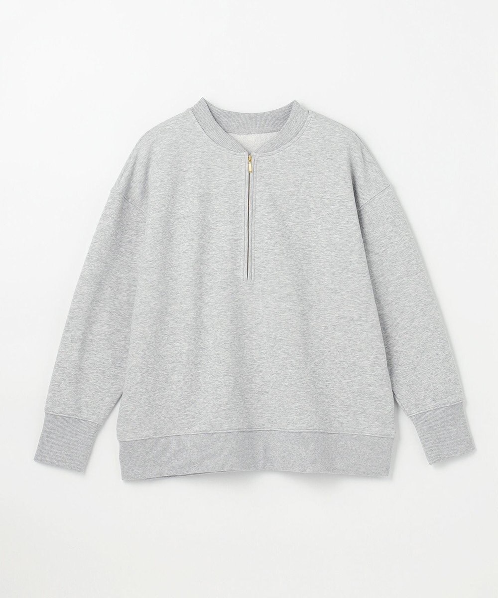 ANY ハーフジップスウェット 
