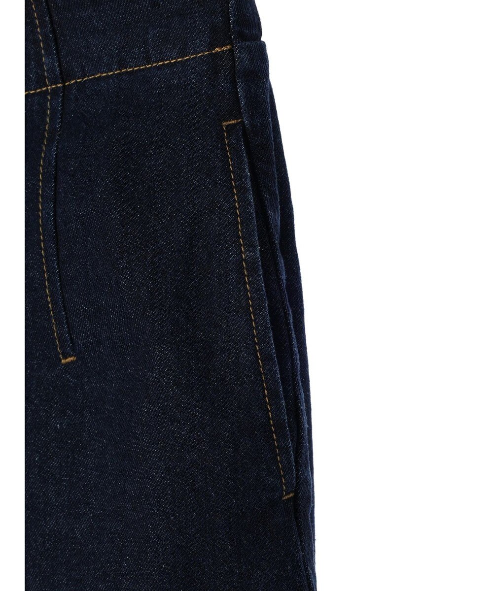 earth music&ecology ボタンフライワイドデニムパンツ 