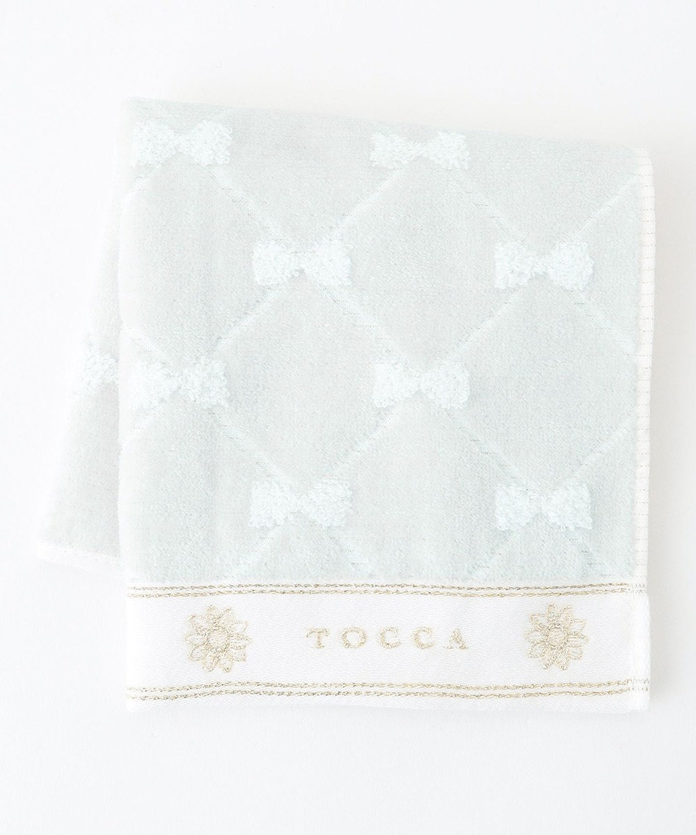 TOWEL COLLECTION】CHECKER RIBBON TOWELCHIEF タオルチーフ / TOCCA