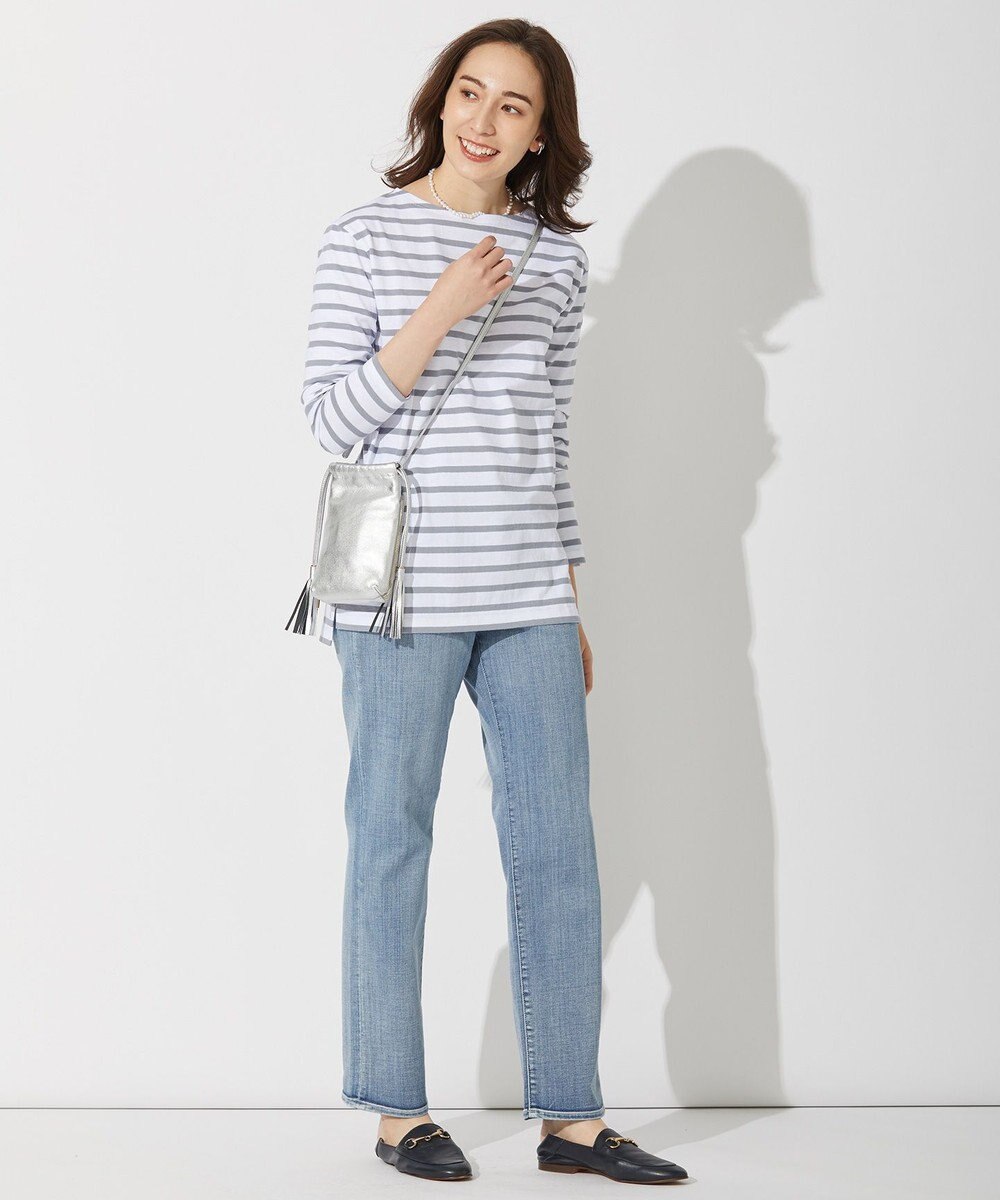 自由区 L 【WE WANT/接触冷感】USUKARU  ストレートデニム 