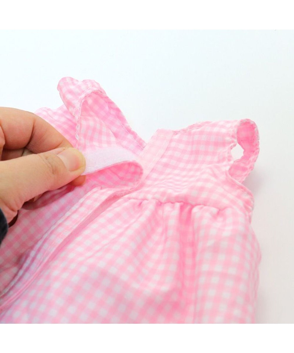 Mother garden マザーガーデン うさももドール 着せ替えぬいぐるみ Mサイズマスコット 《ギンガムチェックお洋服柄》 