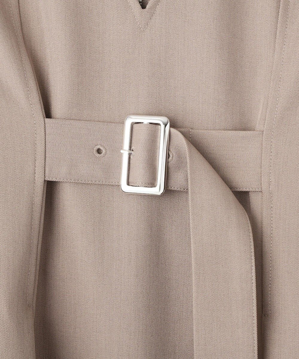 CRAFT STANDARD BOUTIQUE Vネックウェストタックジャンパースカート 