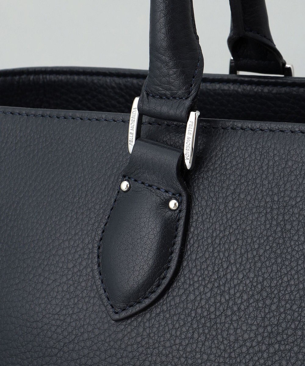 GOTAIRIKU 日本製【PELLE MORBIDA】2WAY シュリンクレザートートバッグ 