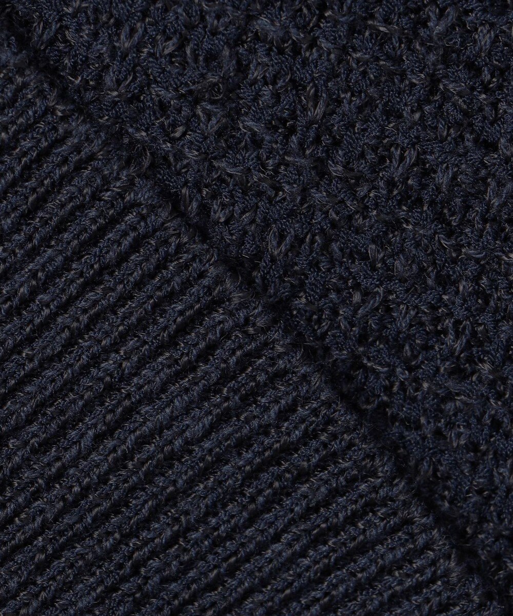 J.PRESS LADIES L 【洗える】DAILY TWEED ニット アウター 