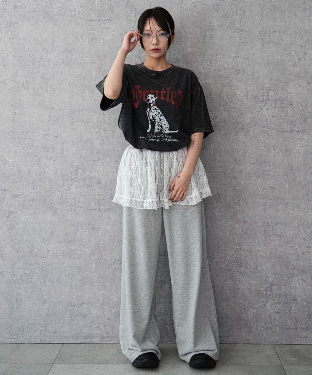 WEGO ヴィンテージウォッシュグラフィックBIGT 