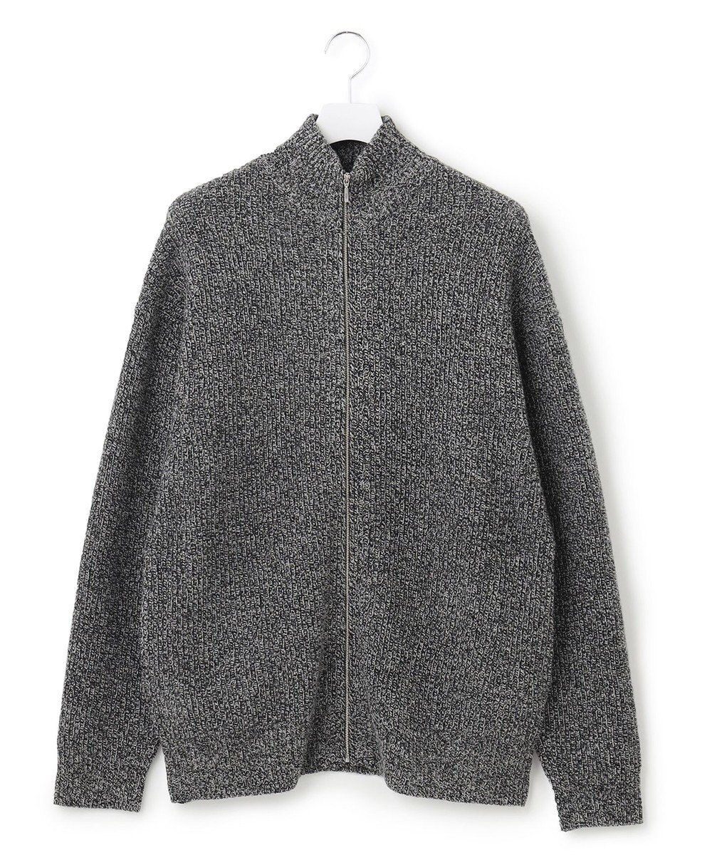 J.PRESS YORK STREET 【UNISEX】フルジップニット カーディガン 