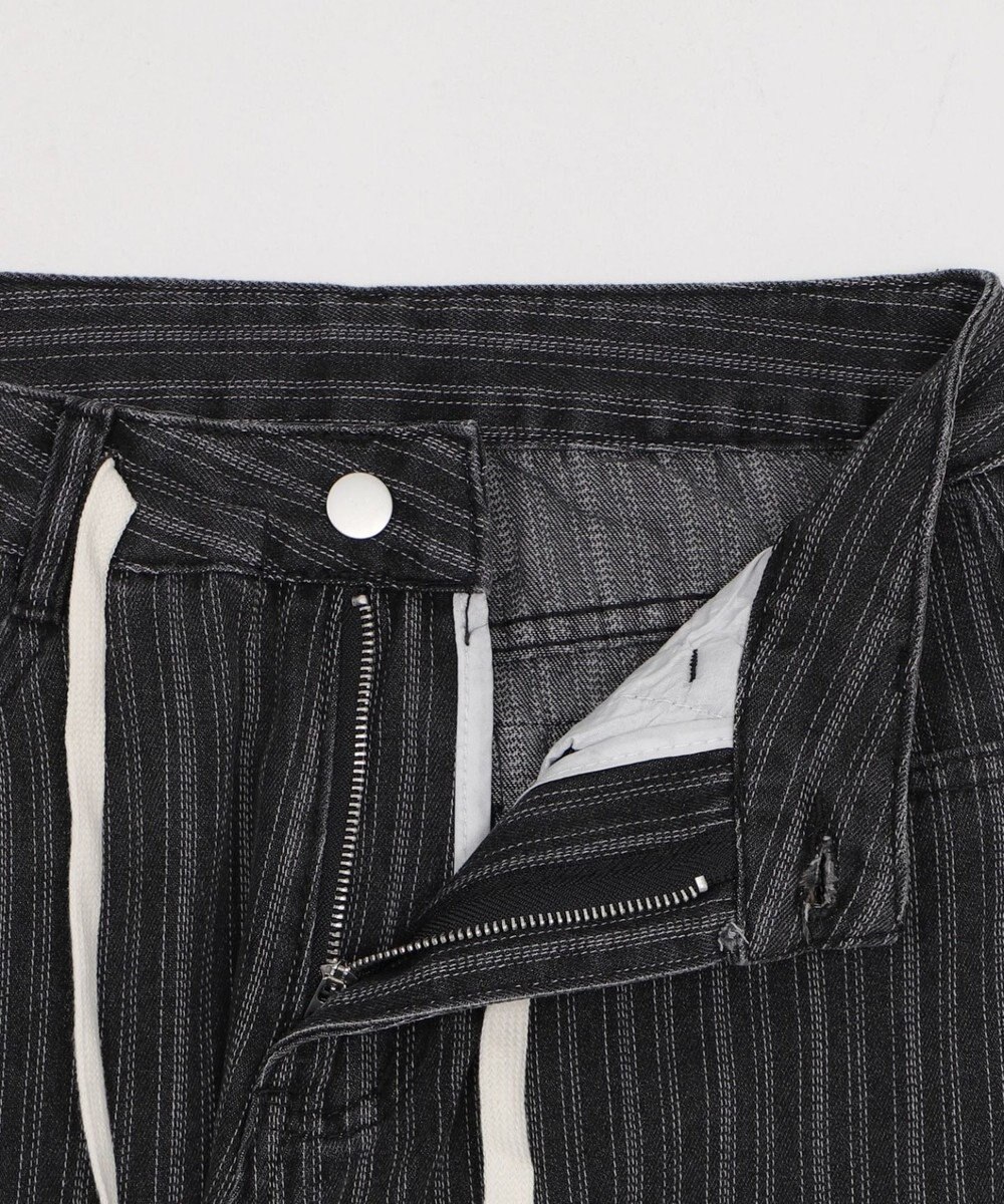 WEGO ドロストストライプブラストデニム 