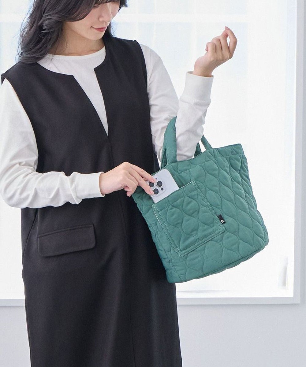 ROOTOTE 3633【丸底】SN.デリ.ミリタリーキルト-A 