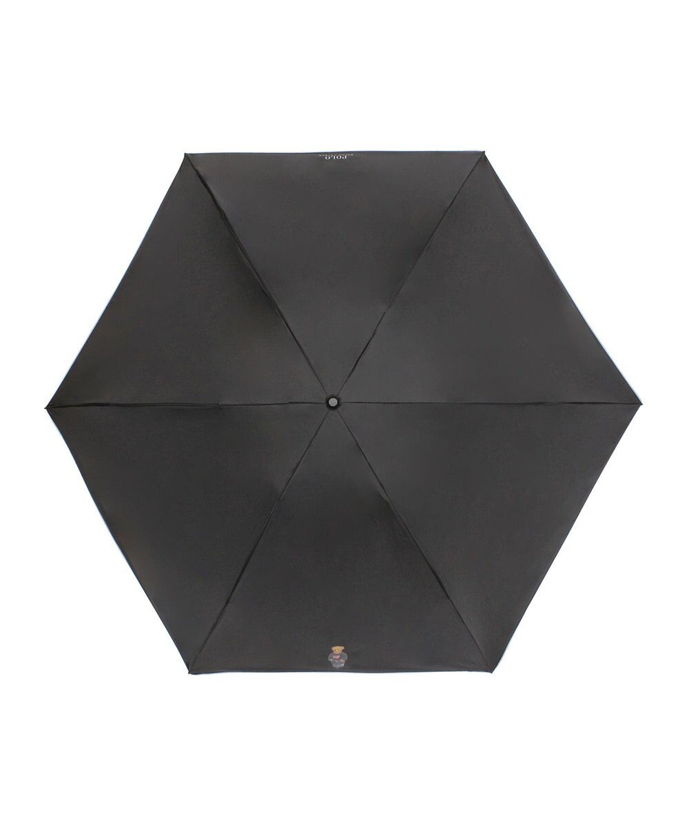 MOONBAT 【軽量】POLO RALPH LAUREN 遮光 晴雨兼用 折りたたみ日傘 無地 ポロベア 