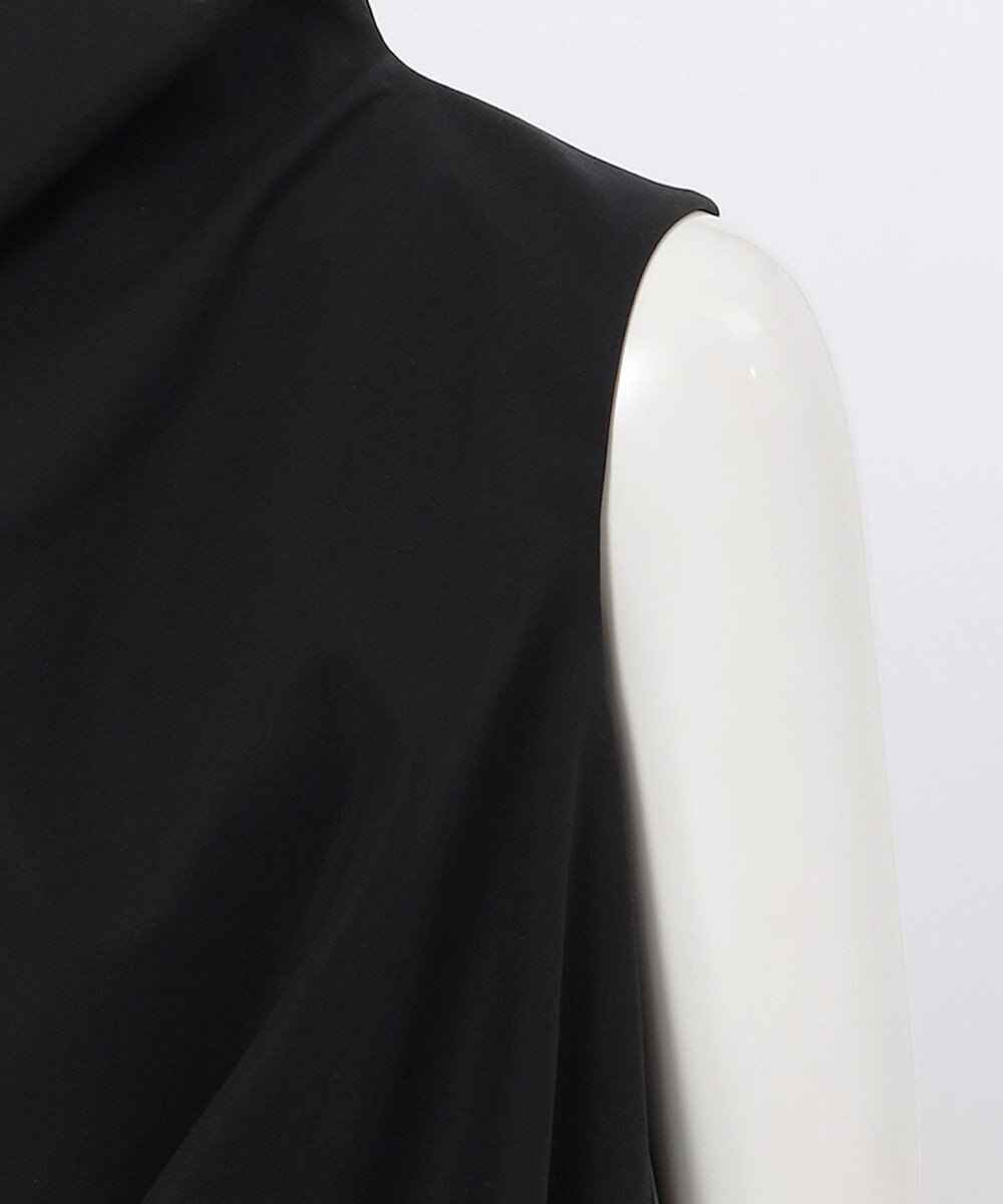 23区 L 【エステータ】コットンダブルクロス ノースリーブブラウス 