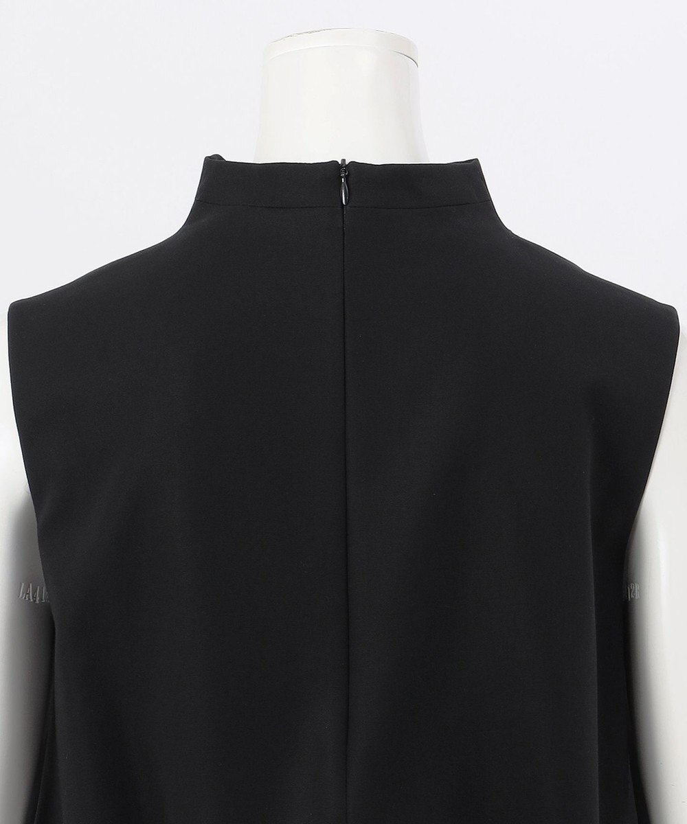 23区 L 【エステータ】コットンダブルクロス ノースリーブブラウス 