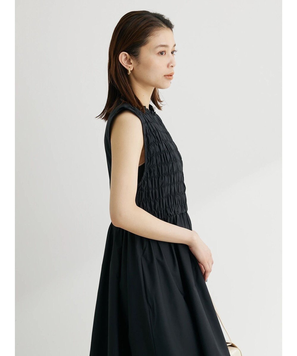 Green Parks ・Ｄｏｕｂｌｅ　Ｆｌａｇｓ　シャーリングノースリワンピ 