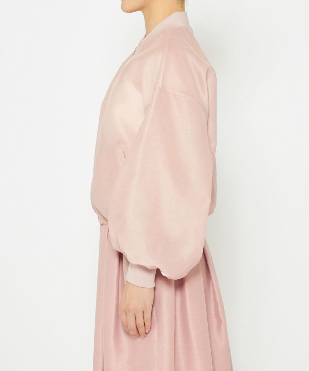 uncrave 【手洗い可】シャイニー シアー ブルゾン 