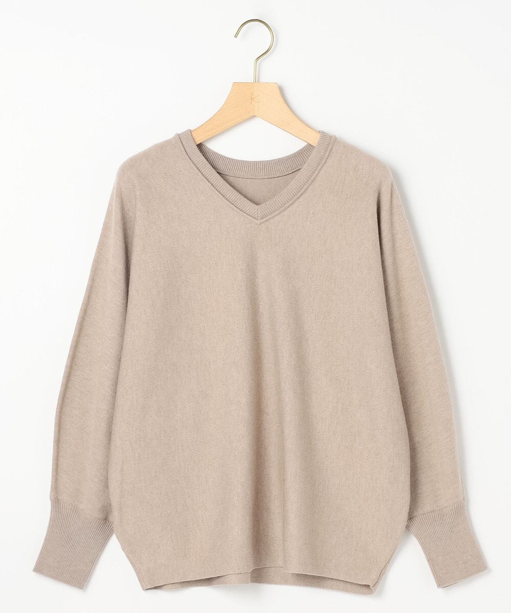 組曲 S 【前後着用可】ニューシックニットＶネック プルオーバー 