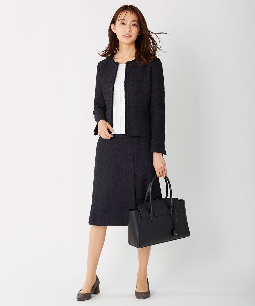 J.PRESS LADIES ファンシーツイード スカート 