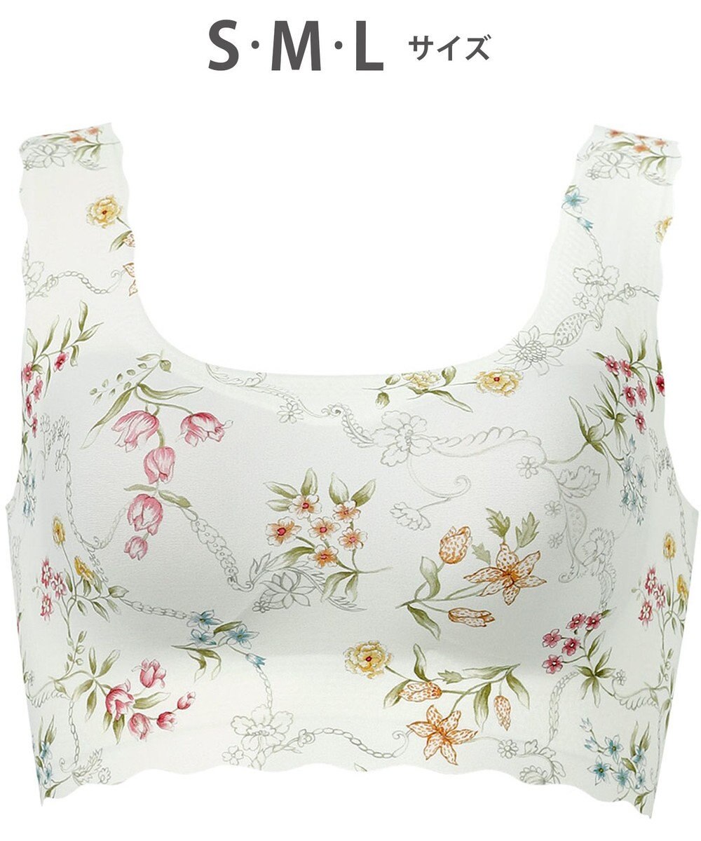 WACOAL 【GOCOCi ゴコチ】 ノンワイヤーブラ ハーフトップ まるでつけていないような着ごこち フラット仕上げ ホックなし CGG535 /ワコール 