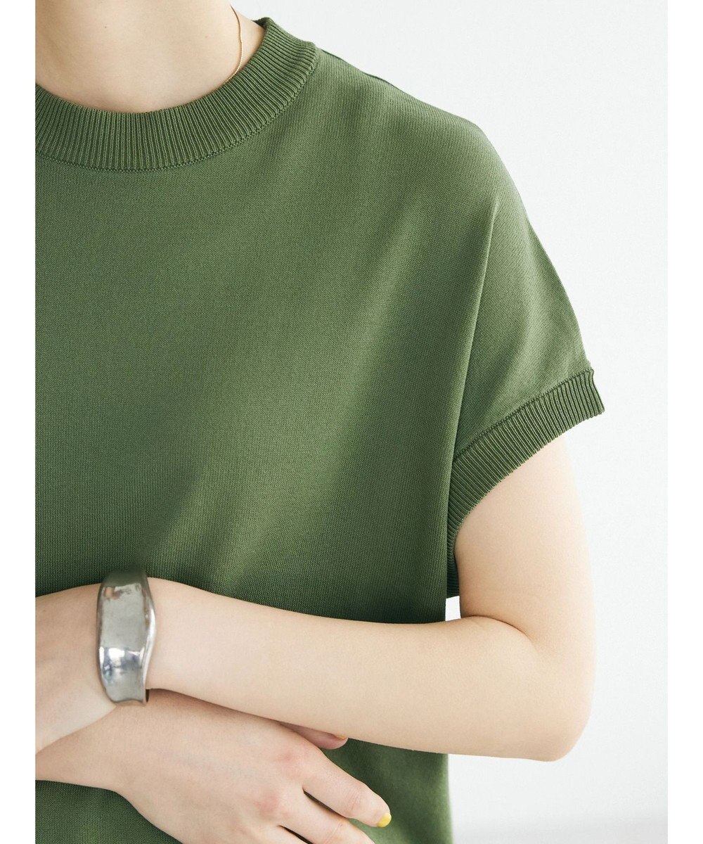 CRAFT STANDARD BOUTIQUE ＵＶカット接触冷感半袖ニットチュニック 