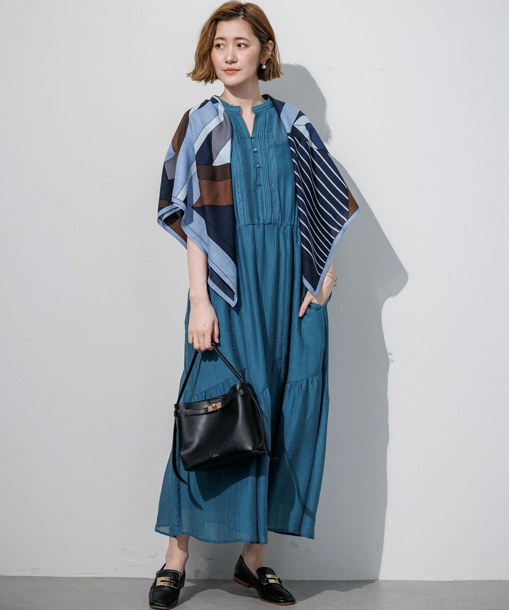 23区 S 【先行予約/WEB&一部店舗限定】シアーワッシャー レース ワンピース 