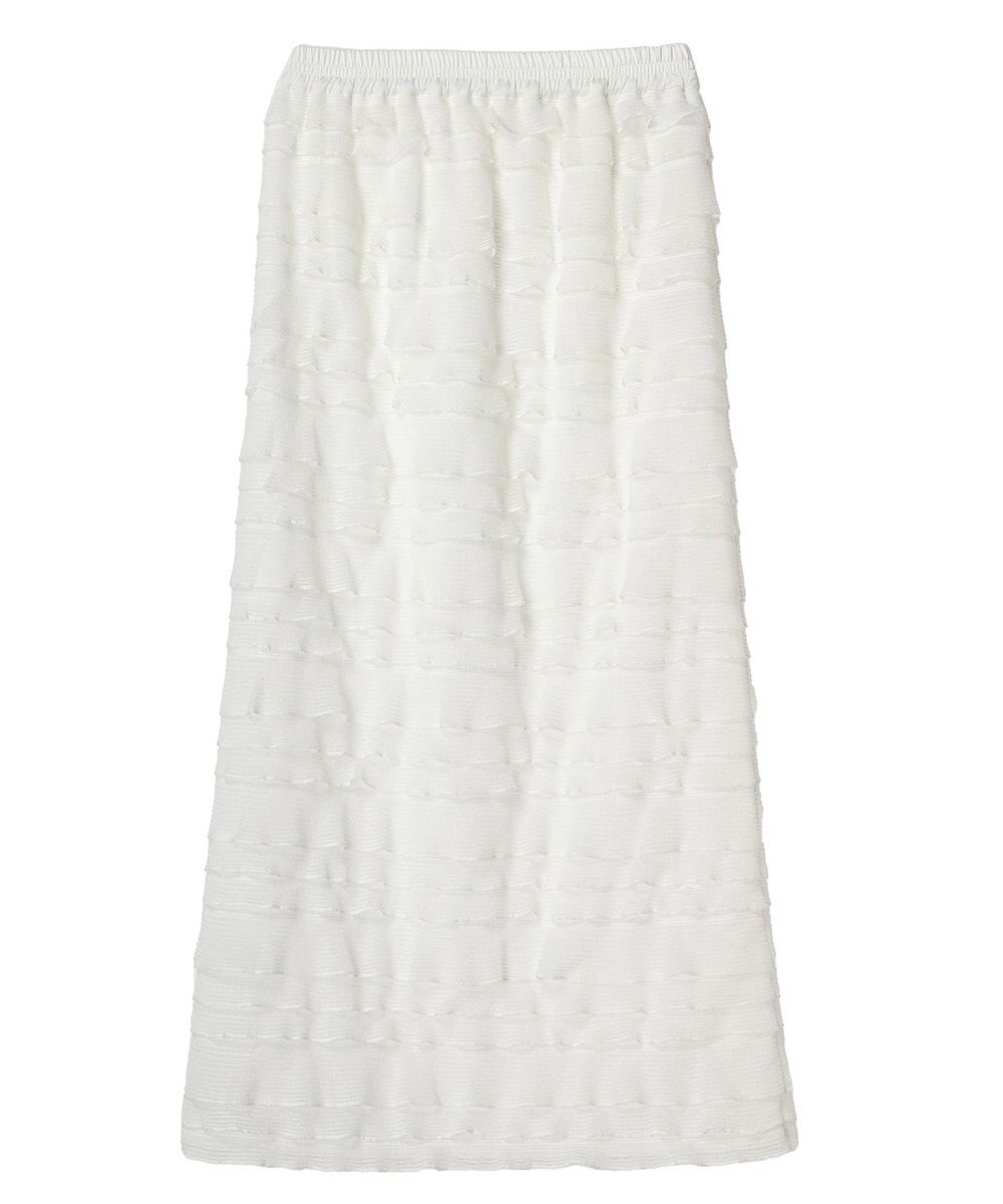 Green Parks ・ＥＬＥＮＣＡＲＥ　ＤＵＥ　ティアードフリルナロースカート 