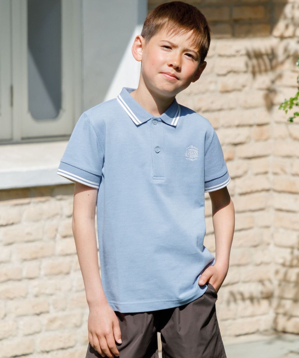 J.PRESS KIDS 【110-130cm】カノコ 半袖ポロシャツ 