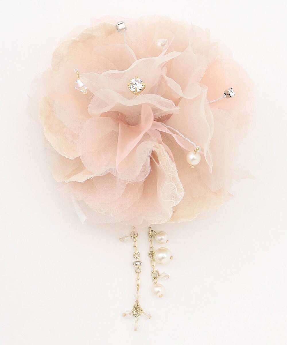 ANY SIS 【チャーム付き】エアリーフラワー コサージュ 