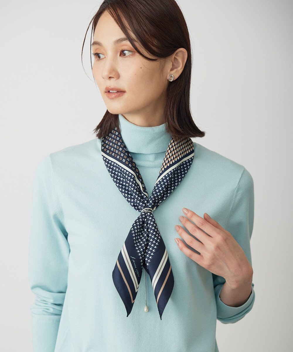 J.PRESS LADIES スカーフリング ラリエット ネックレス 