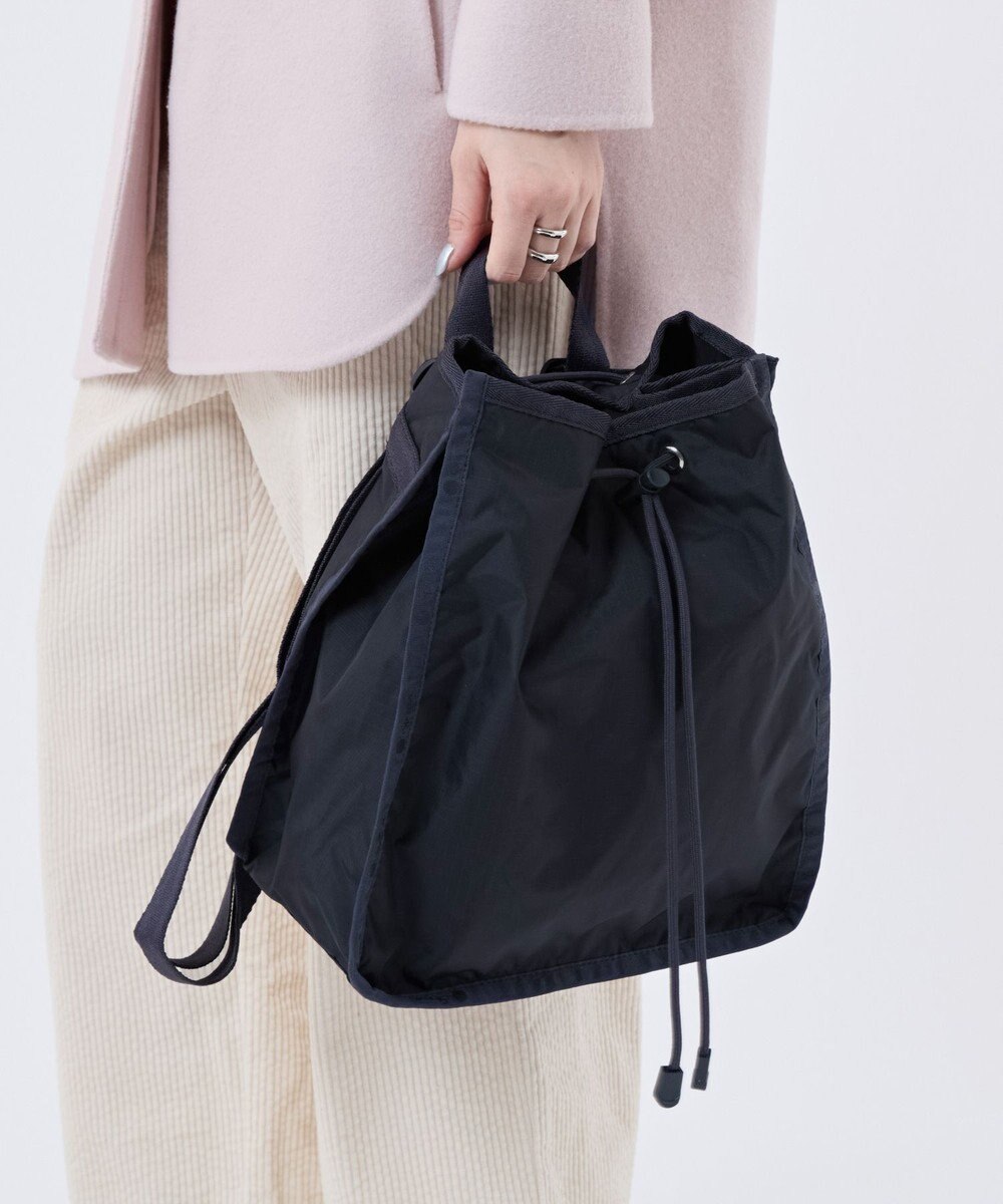 LeSportsac CINCH BACKPACK/ディープシーブルー 