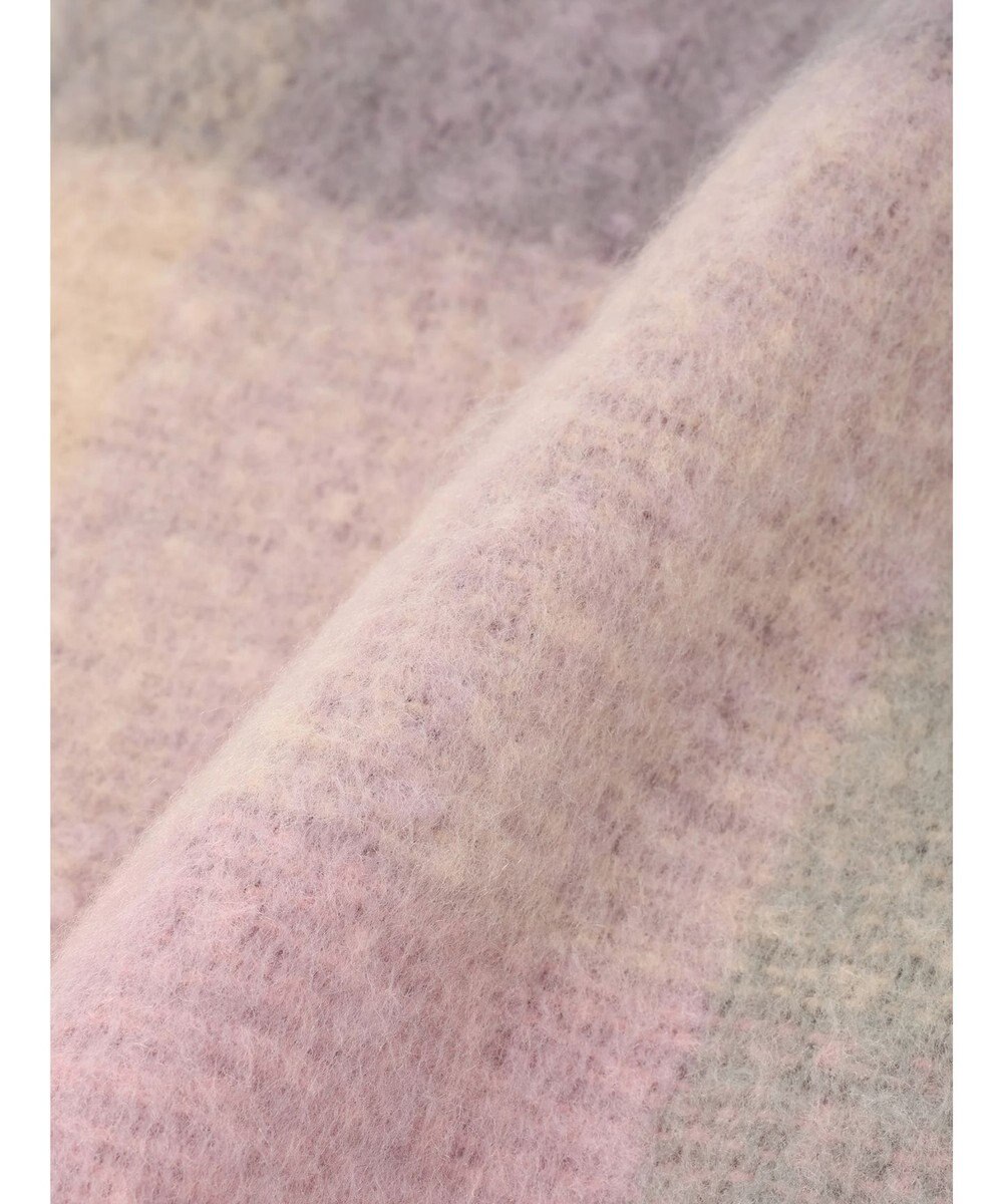 Green Parks ・ｆｕｒｒｙ　ｒａｔｅ　グラデーションチェックマフラー 