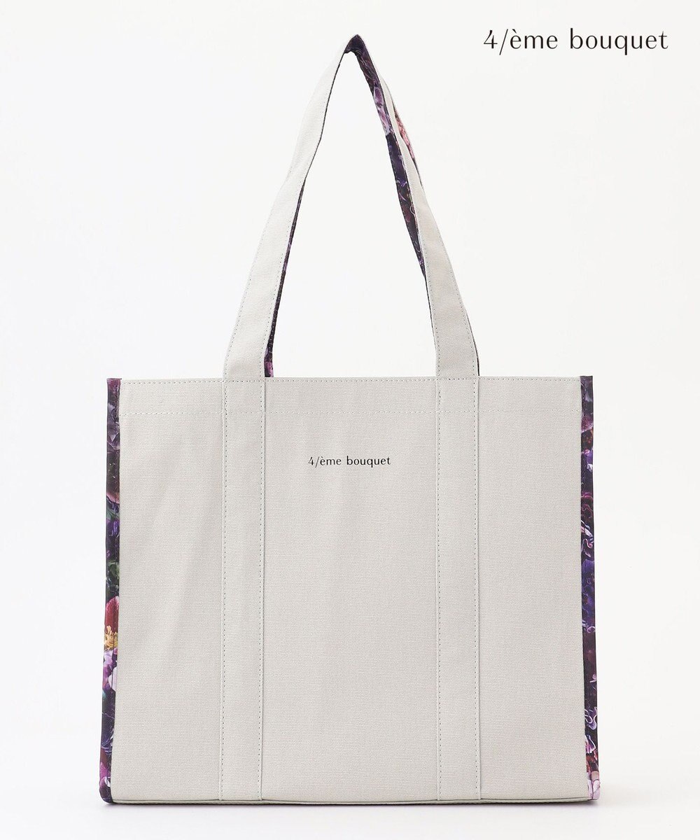 自由区 【カトリエムブーケ】Sac a fleurs プリントバッグ 