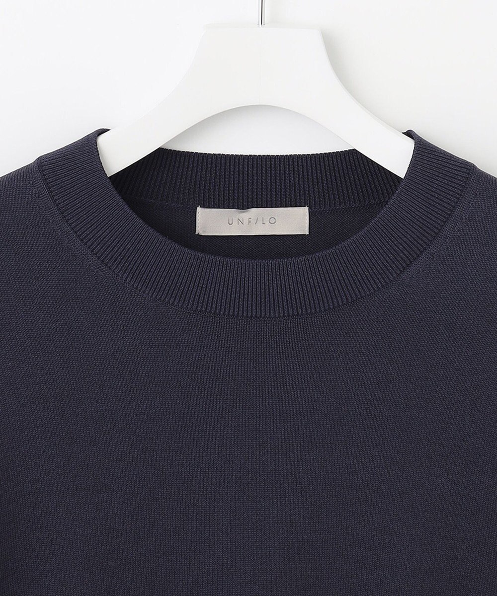 UNFILO MENS 【接触冷感】イージーケア ニットロングTEE [23年春夏商品] 