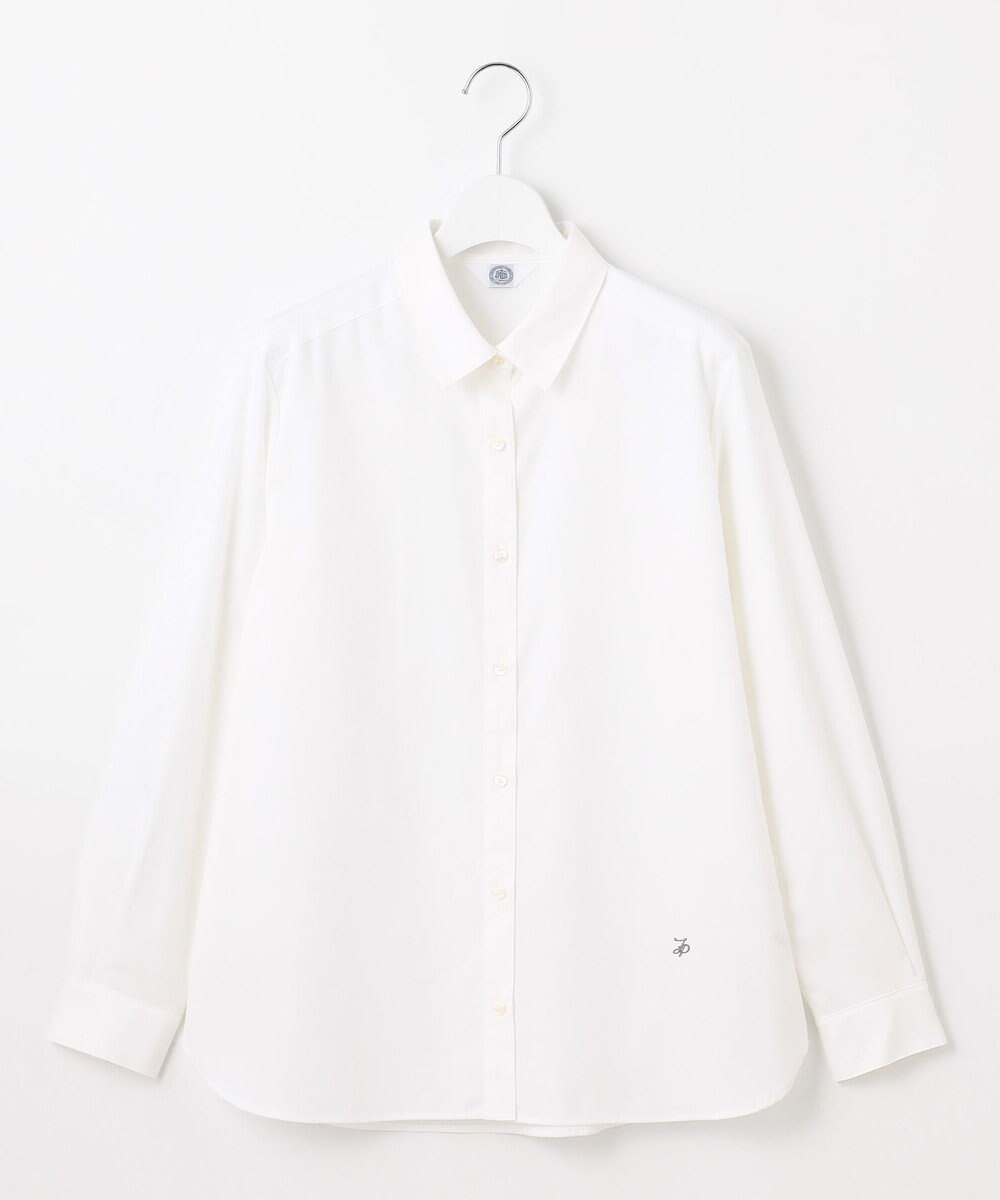 J.PRESS LADIES 【WEB限定・洗える】クラシックピンオックス シャツ 