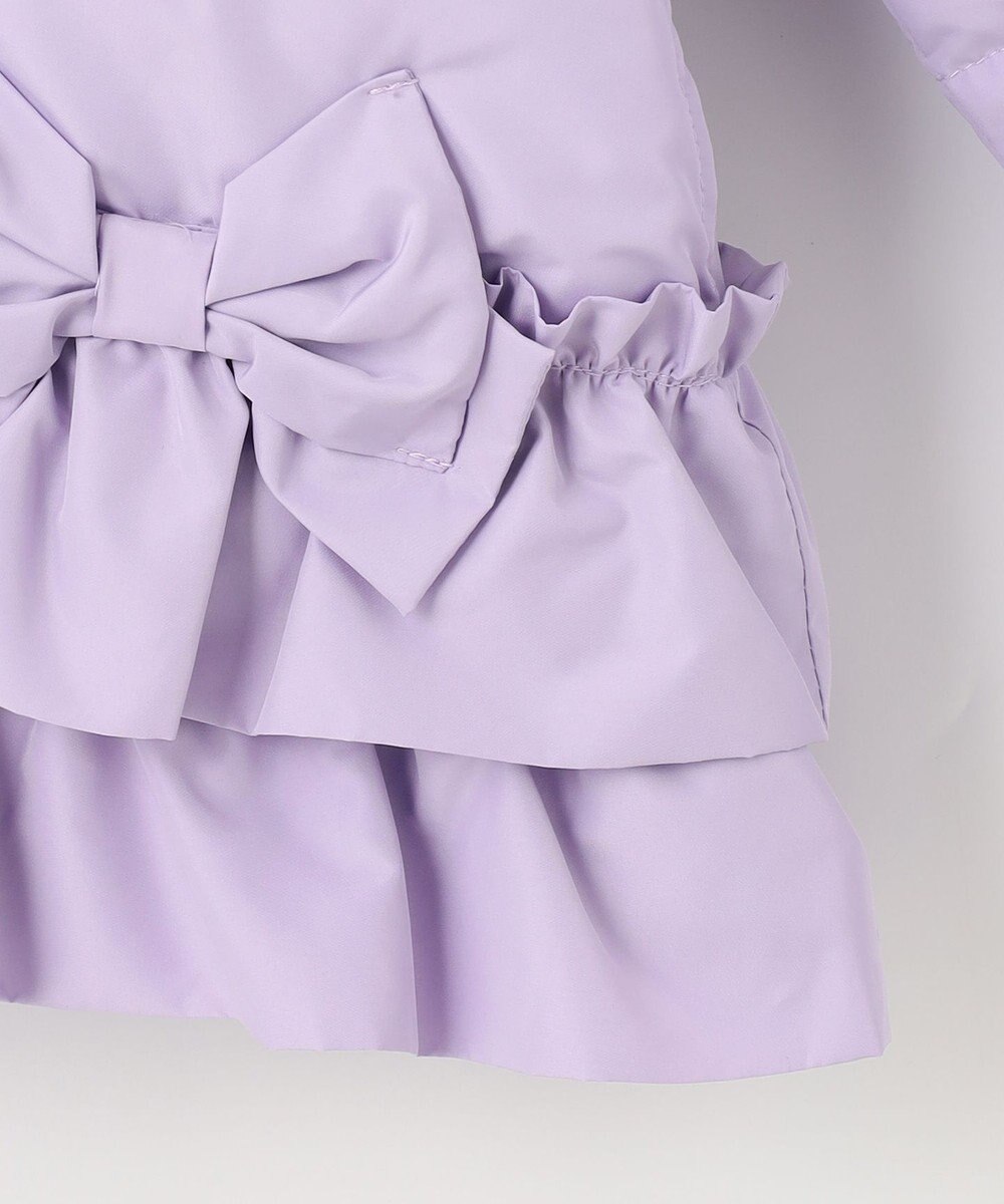 ANY KIDS 【洗濯機OK】中綿リボンコート 