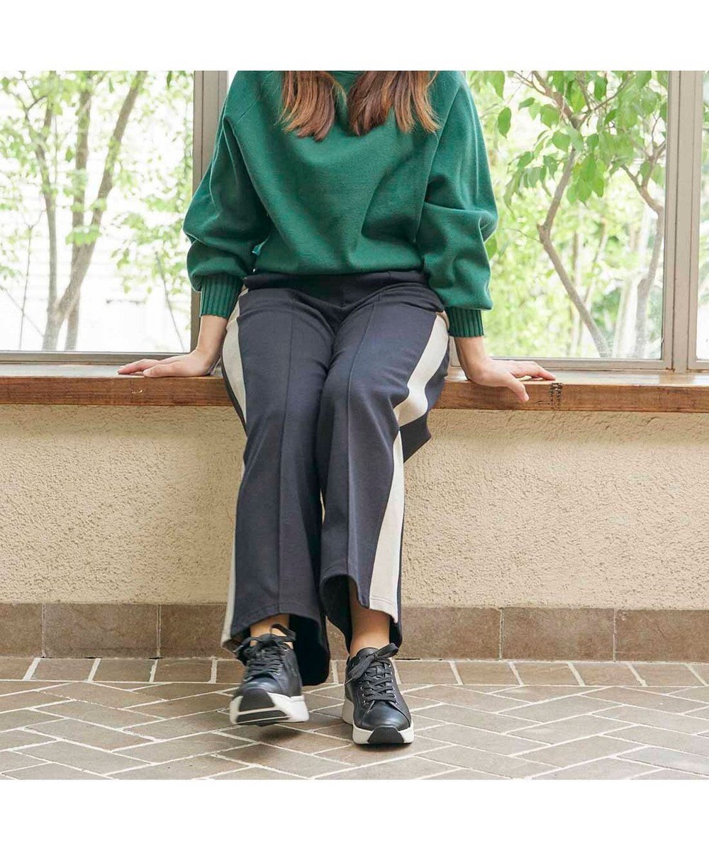 MODE ET JACOMO <MODE ET JACOMO>【軽量】レースアップ厚底スニーカー 