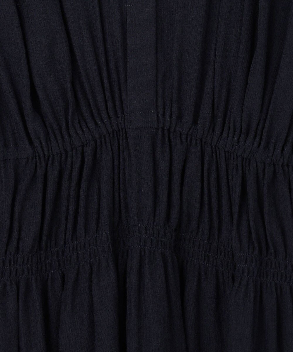 組曲 【先行予約】シアーリンクルクロス ティアードブラウス 