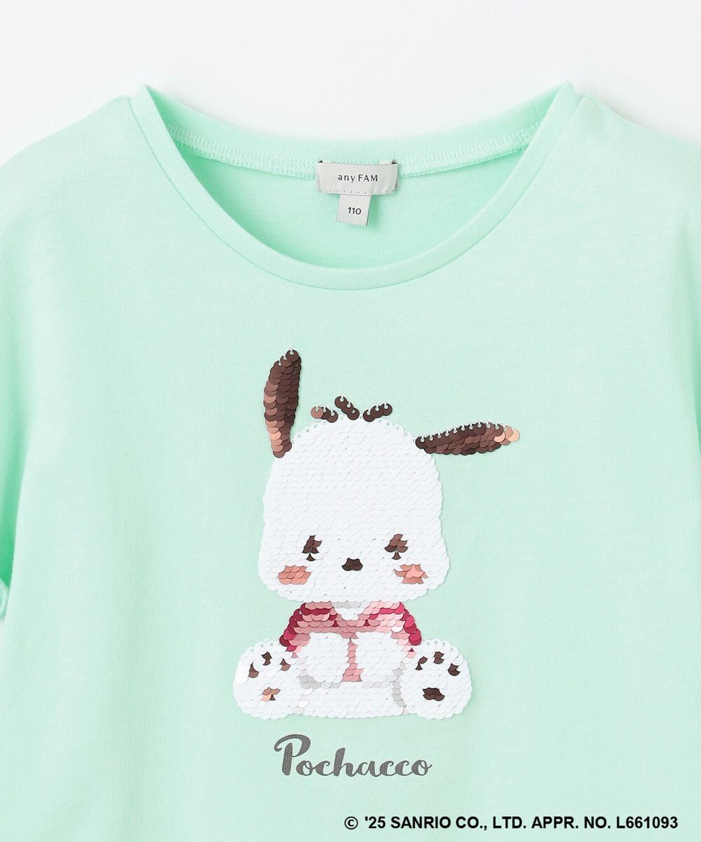 ANY KIDS 【any FAM ×サンリオキャラクターズ】ミラクルスパンコール Tシャツ 