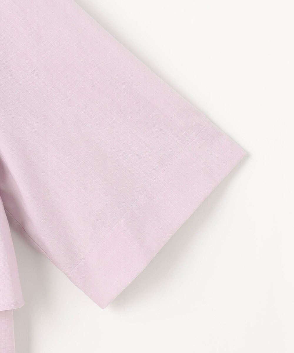 J.PRESS LADIES L 【WEB限定カラーあり・一枚で着映え】ラミーポプリン ティアード シャツ 