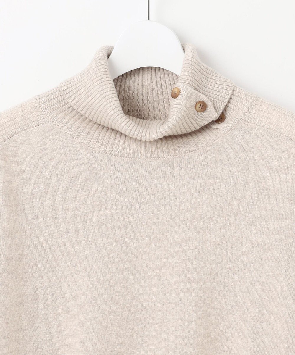 J.PRESS LADIES L 【洗える】SOFT TOUCH WOOL リブ切り替え ニット 