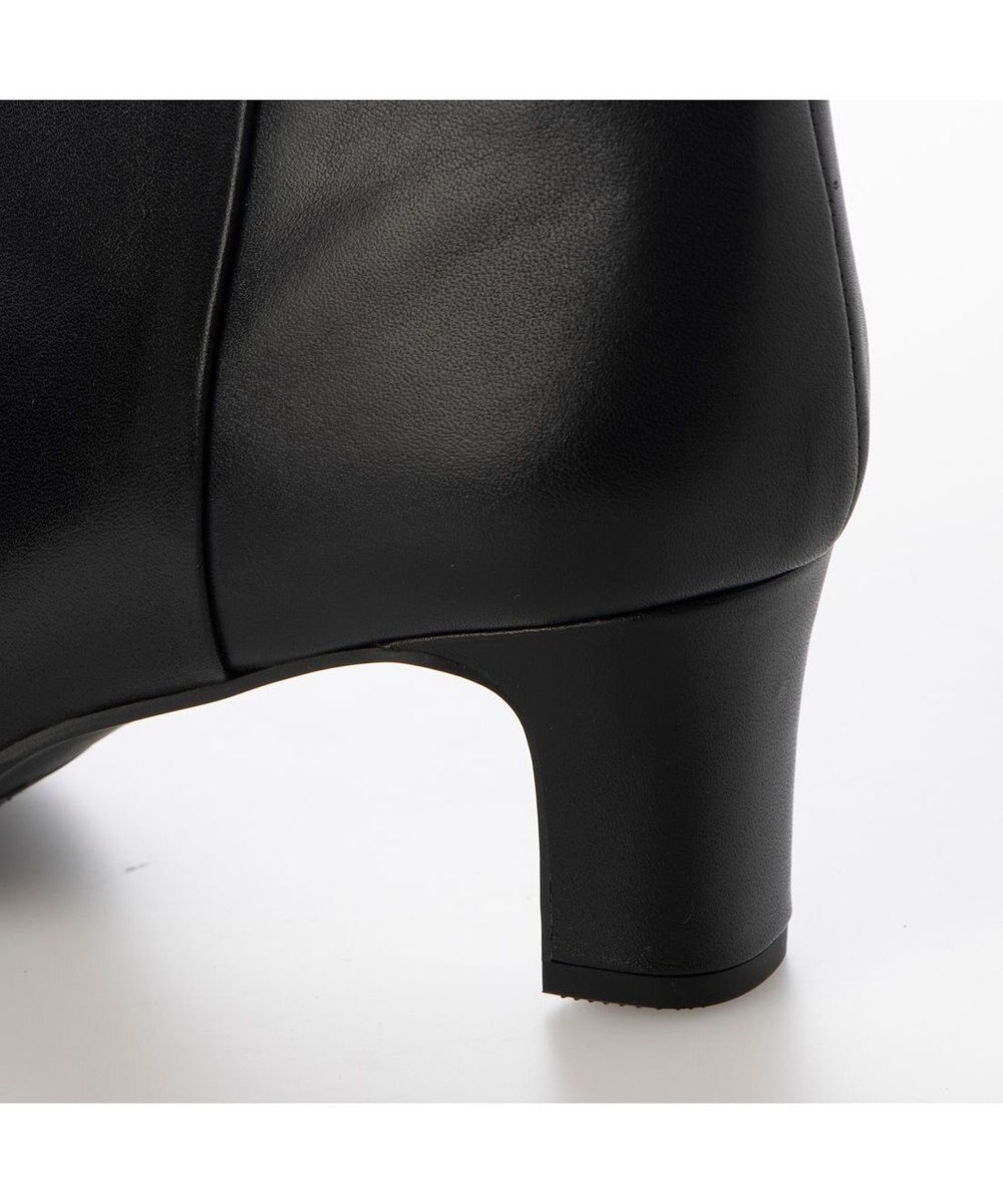 MODE ET JACOMO <D'ICI>ラウンドスクエアトゥショートブーツ 