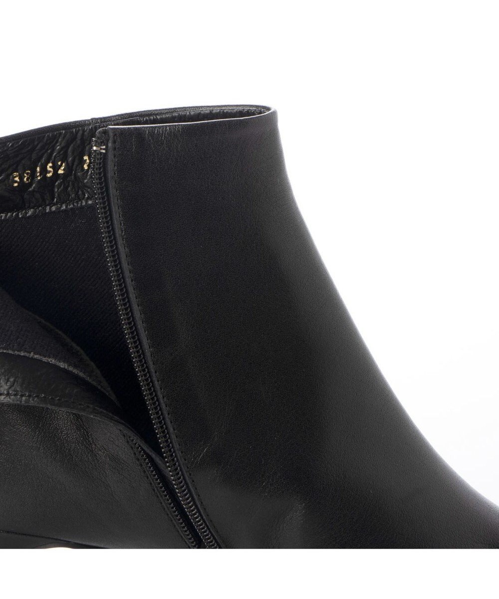 MODE ET JACOMO <D'ICI>ラウンドスクエアトゥショートブーツ 