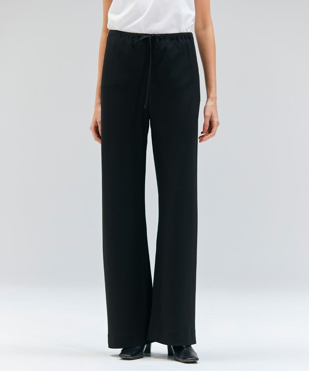 BEIGE， 【洗える・STORY 10月号掲載】FLEUR / ウエストゴムイージーワイドパンツ 