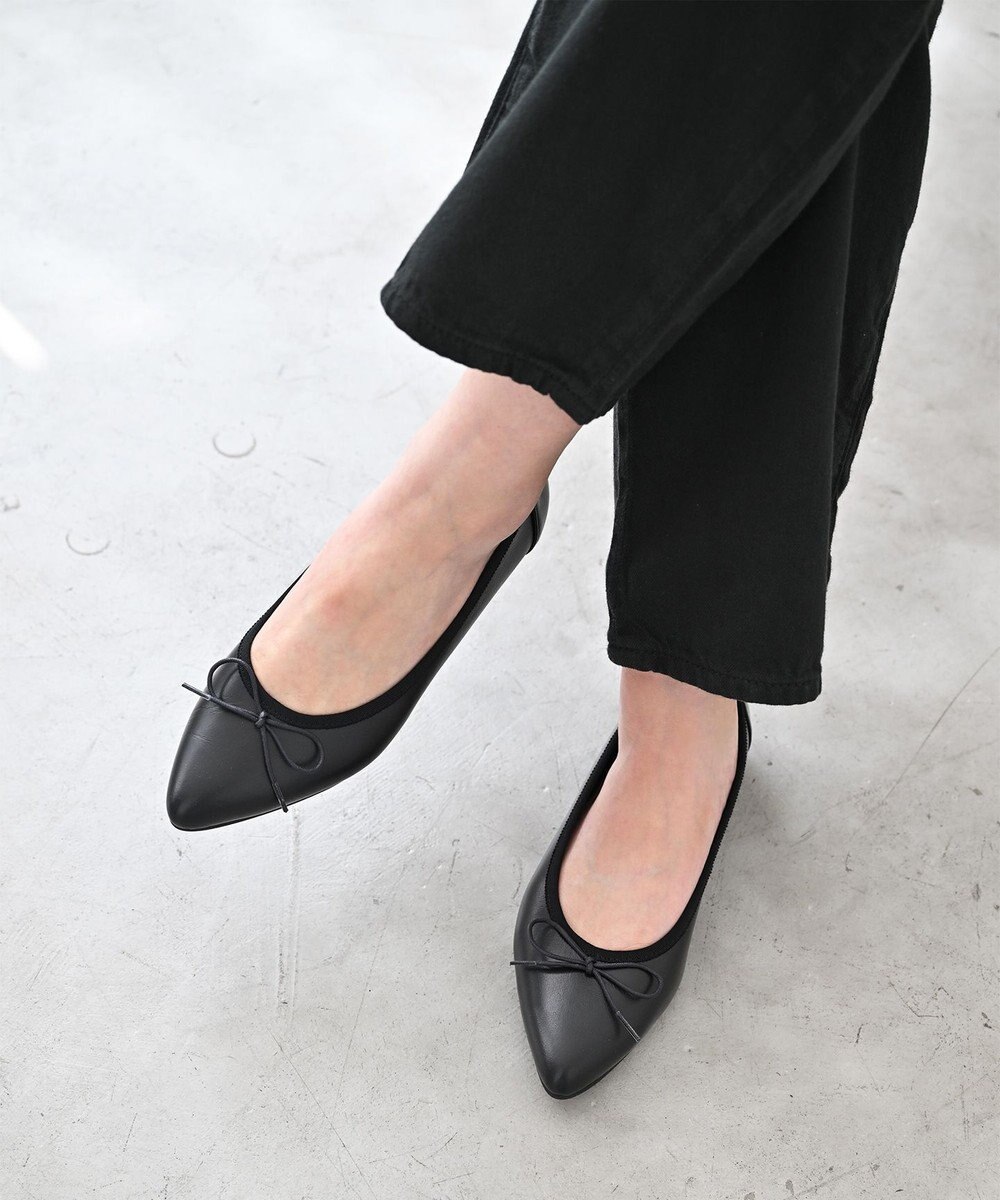 Pointer 日本製 本革大人女子のバレエシューズ 